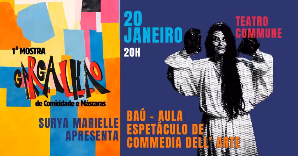 Baú – Aula Espetáculo de Commedia Dell’Arte – 1ª MOSTRA GARGALHÃO