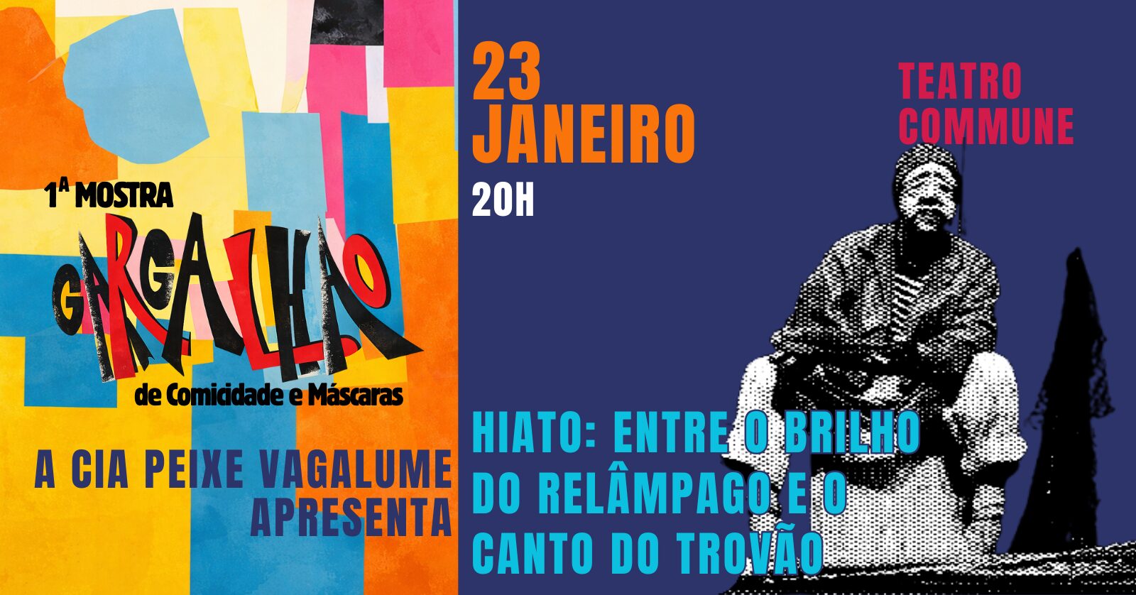 Hiato: entre o brilho do relâmpago e o canto do trovão – 1ª MOSTRA GARGALHÃO