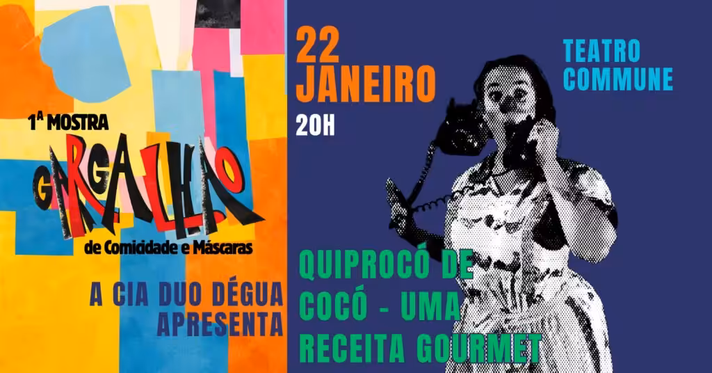 Quiprocó de Cocó, Uma Receita Gourmet – 1ª MOSTRA GARGALHÃO