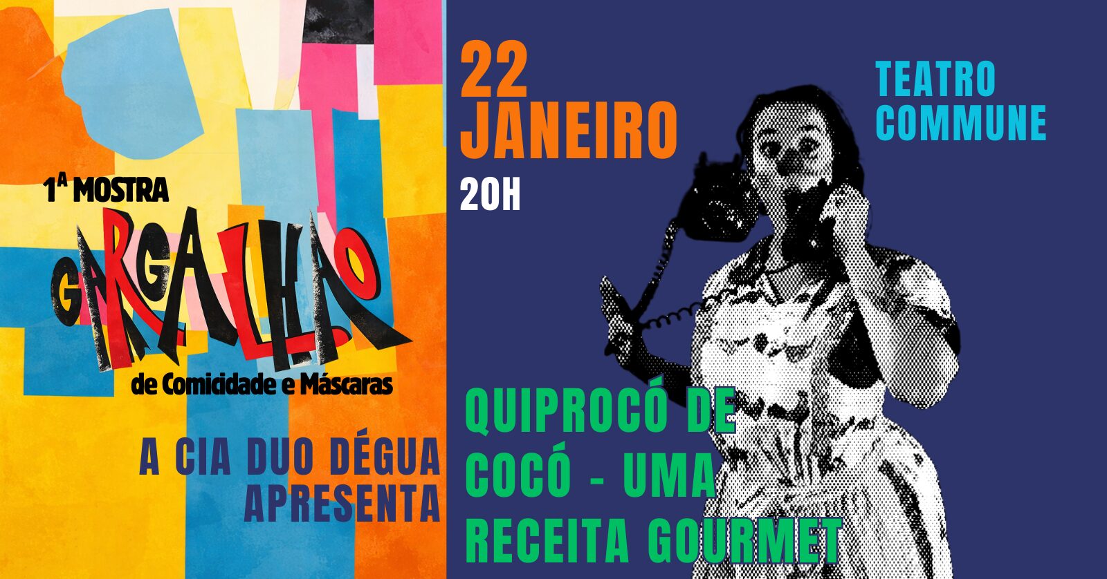 Quiprocó de Cocó, Uma Receita Gourmet – 1ª MOSTRA GARGALHÃO