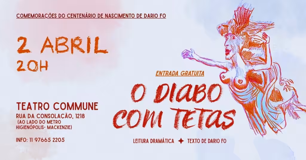 O Diabo com Tetas – Texto Dario Fo (Leitura Dramática)