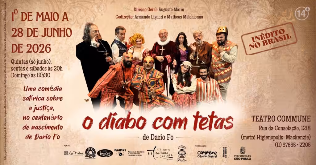 O Diabo com Tetas, de Dario Fo
